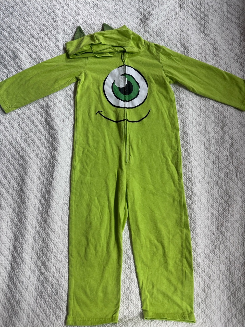 Disney Pixar Monsters Inc Mike Wazowski coverall 3T Toddler